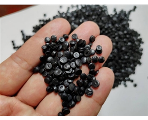 浙江黑色HDPE再生管道颗粒料